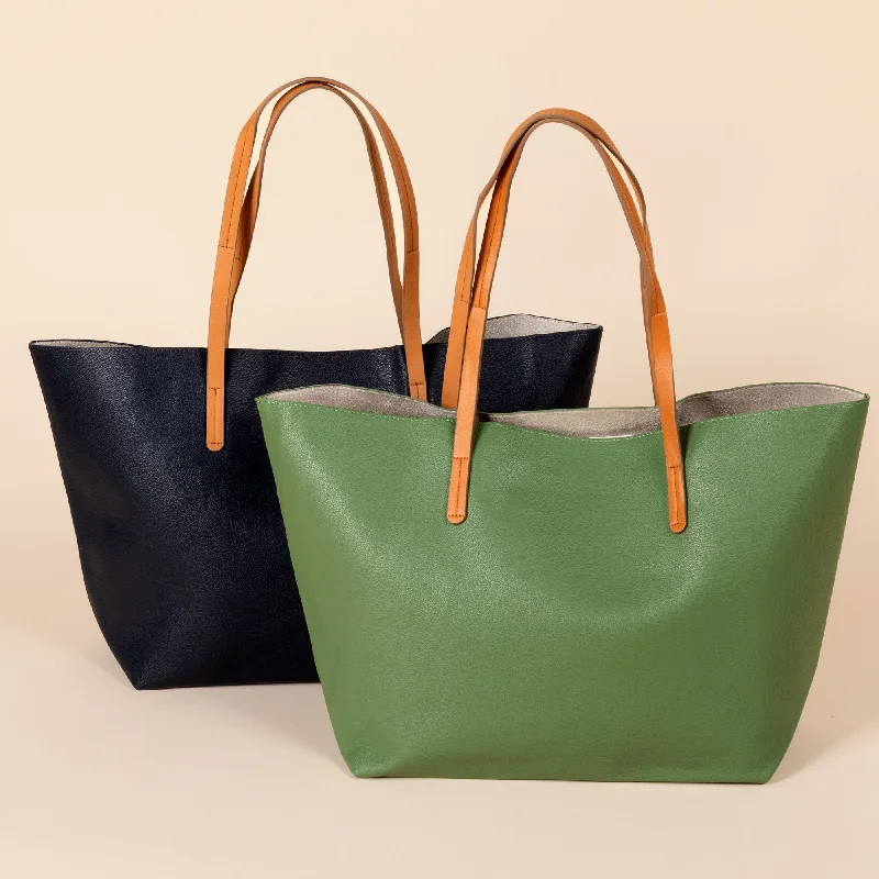 Vegan Leather Tote Bag Premium Bags, Special Prices