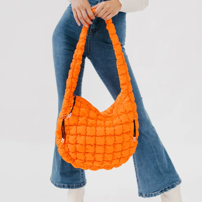 Carmen Quilted Hobo Tote Bag Everyday Bags At Wallet-Friendly Prices
