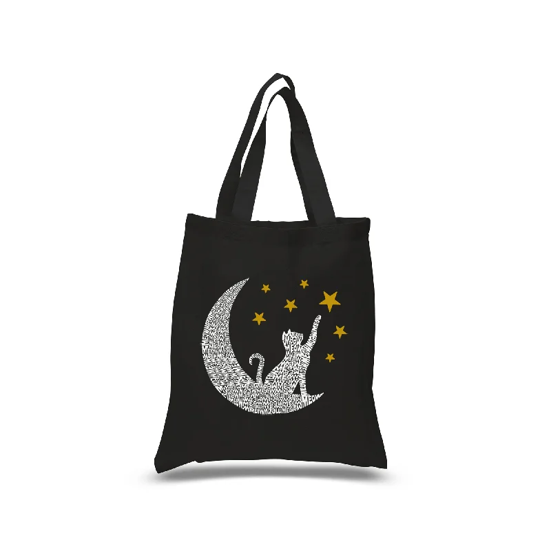 Cat Moon - Small Word Art Tote Bag Best-Selling Bags Now At Exclusive Promotional Prices Cat Moon - Small Word Art Tote Bag Best-Selling Bags Now At Exclusive Promotional Prices