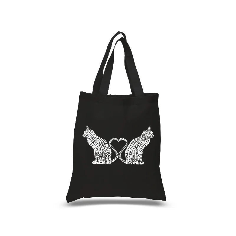 Cat Tail Hearts - Small Word Art Tote Bag Limited-Stock Bag Clearance – Grab Your Favorite Now Cat Tail Hearts - Small Word Art Tote Bag Limited-Stock Bag Clearance – Grab Your Favorite Now