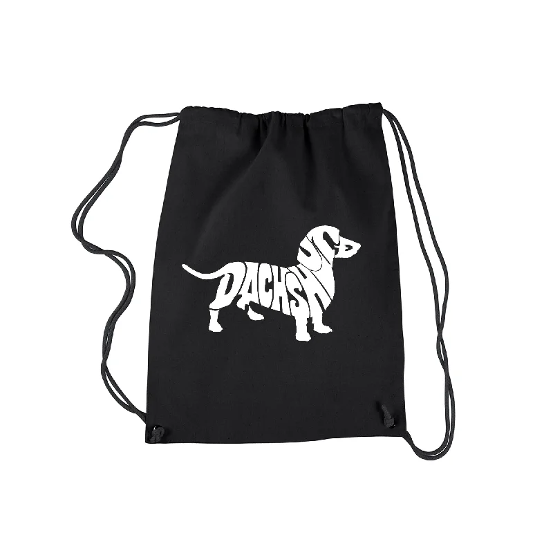 Dachshund  - Drawstring Backpack Classic Totes At Unbeatable Deals