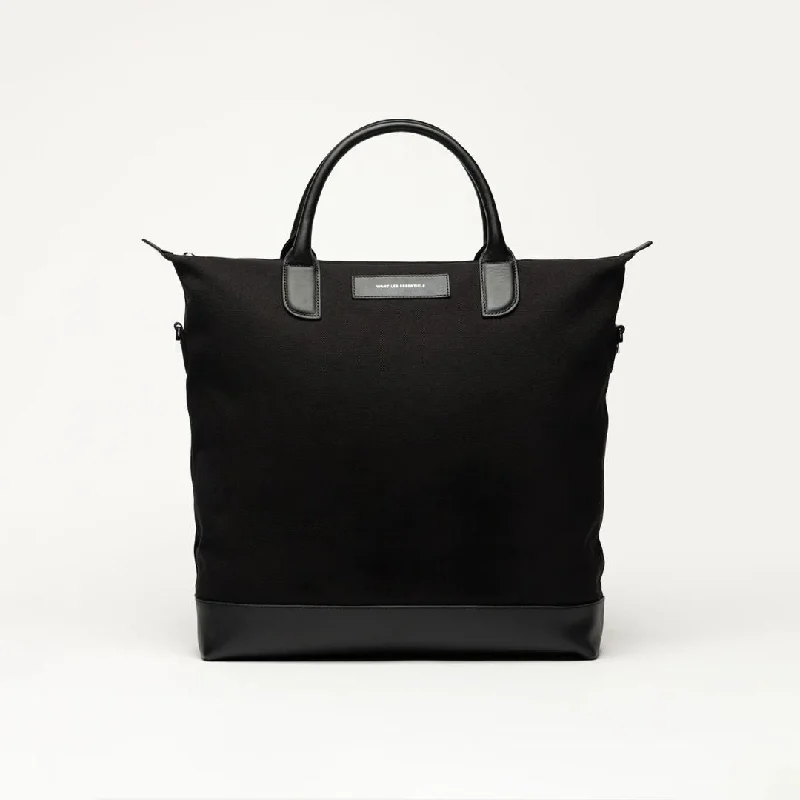 O'hare Canvas Tote (Black) Designer Bags At Low Prices