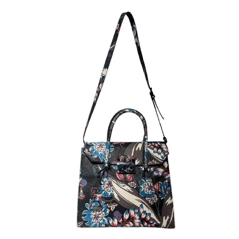 PRADA/Clutch Bag/All Over Print/Leather/BLU/SAFFIANO FLOWER Final Call – Shop Stylish Bags Before They're Gone