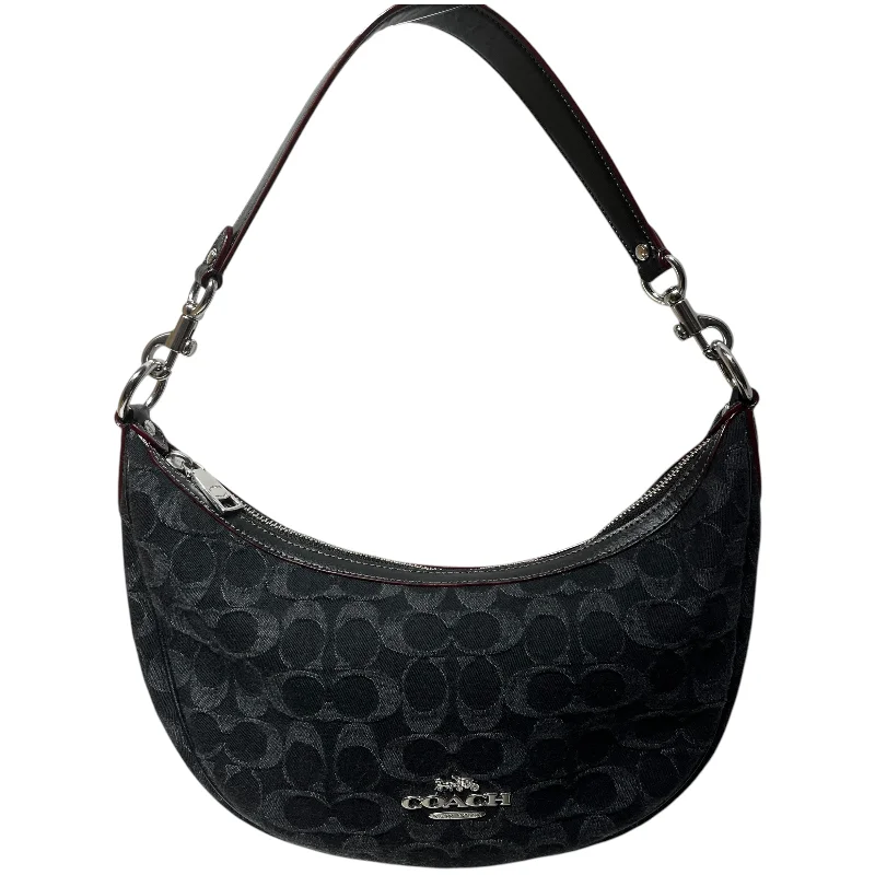 COACH/Clutch Bag/Denim/BLK/DENIM Handbag Deals You'll Love