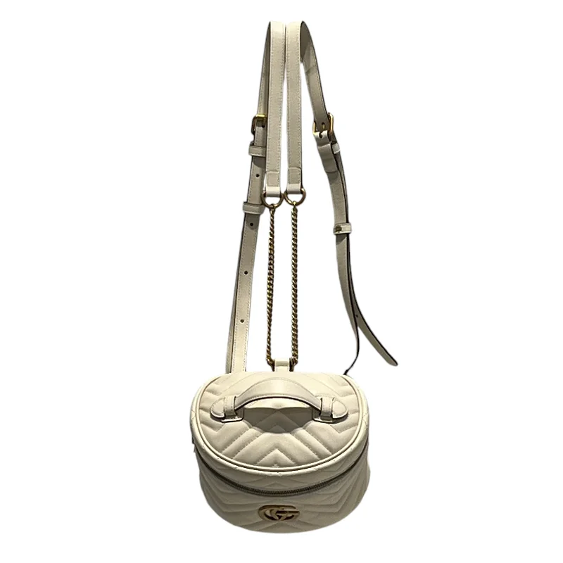 GUCCI/Backpack/Leather/WHT/GG MINI MATELASSE BACKPACK Grab Stylish Bags Before They're Gone GUCCI/Backpack/Leather/WHT/GG MINI MATELASSE BACKPACK Grab Stylish Bags Before They're Gone