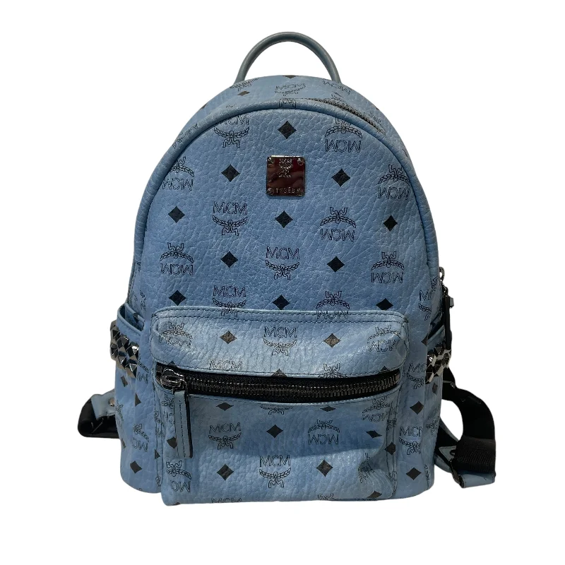 MCM/Backpack/Leather/BLU/SIDE STUD Must-Have Bags With Big Savings