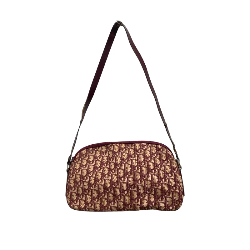 Christian Dior/Bag/Monogram/Cotton/RED/Trotter Monogram Shoulder Bag Best Bag Sale Of The Season Christian Dior/Bag/Monogram/Cotton/RED/Trotter Monogram Shoulder Bag Best Bag Sale Of The Season