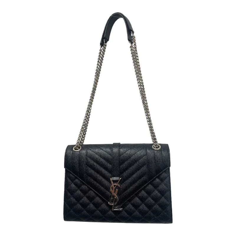 SAINT LAURENT/Cross Body Bag/M/Leather/BLU/ENVELOPE CHAIN SHOULDER BAG Shop Stylish Bags At Unbeatable Prices SAINT LAURENT/Cross Body Bag/M/Leather/BLU/ENVELOPE CHAIN SHOULDER BAG Shop Stylish Bags At Unbeatable Prices