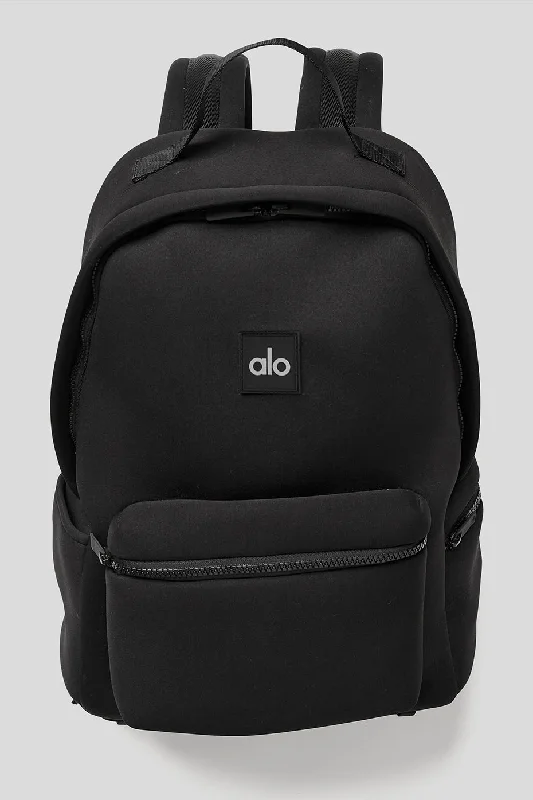 Stow Backpack - Black/Silver Stylish Handbags At Unbeatable Discounts