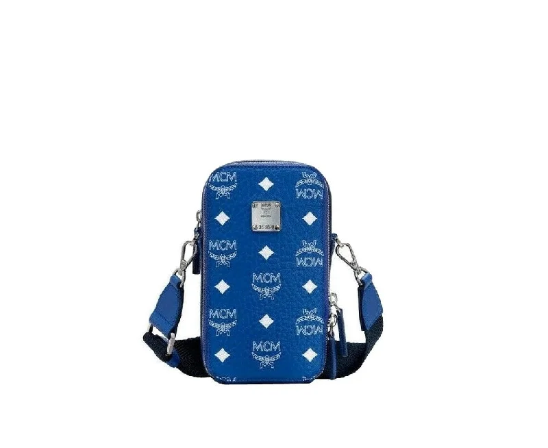 MCM Men's Blue White Visetos Crossbody Camera Bag MWRASVI02H1001 Upgrade Your Look With Our Bag Sale MCM Men's Blue White Visetos Crossbody Camera Bag MWRASVI02H1001 Upgrade Your Look With Our Bag Sale