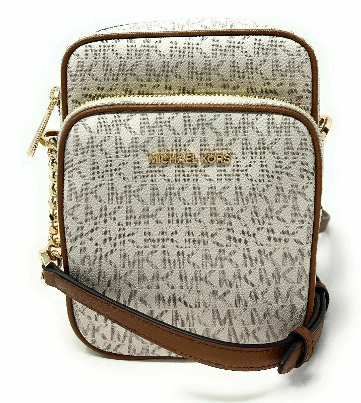 Michael Kors Jet Set Travel Signature Medium Logo Chain Crossbody Flight Bag Statement Bags, Shop Today Michael Kors Jet Set Travel Signature Medium Logo Chain Crossbody Flight Bag Statement Bags, Shop Today