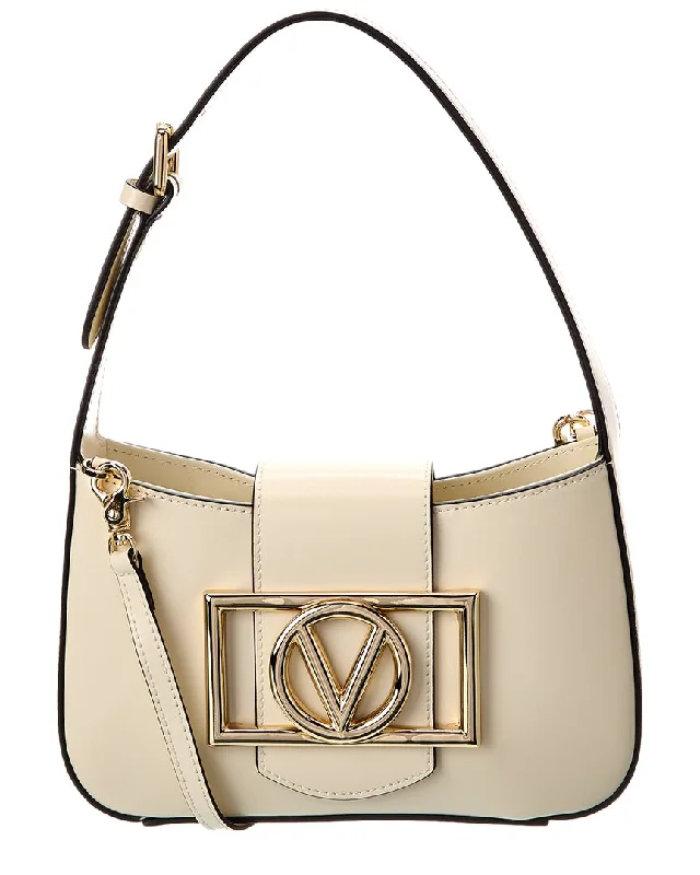 Valentino By Mario Valentino Kai Super V Leather Crossbody Must-Have Bags At Irresistible Discounts