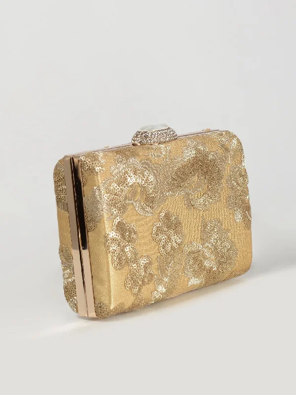 Embellished Box Clutch Fashion-Forward Bags At Limited-Time Offers