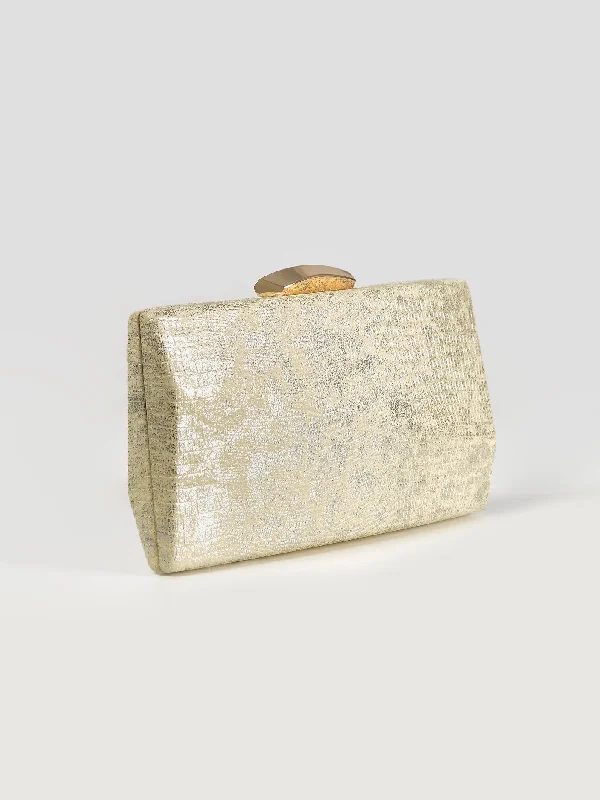 Textured Box Clutch Fashionable Bags With Special Seasonal Offers