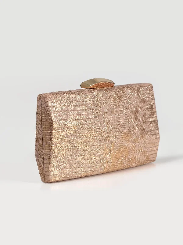 Textured Box Clutch Premium Quality Bags At Affordable Prices