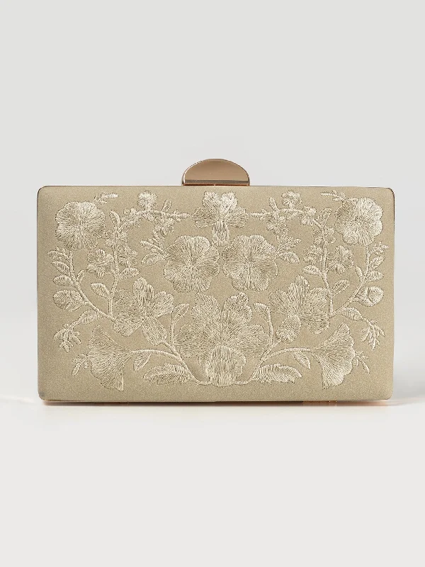 Embroidered Box Clutch Trendy And Timeless Handbags Now On Sale