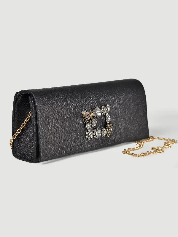 Embellished Glossy Clutch Premium Quality Bags, Budget Prices