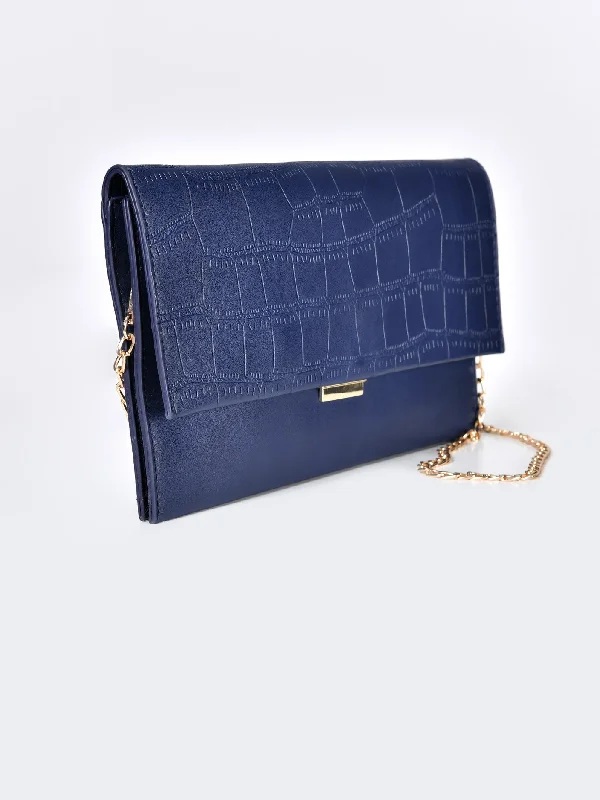Textured Rectangular Clutch Everyday Bags, Budget-Friendly