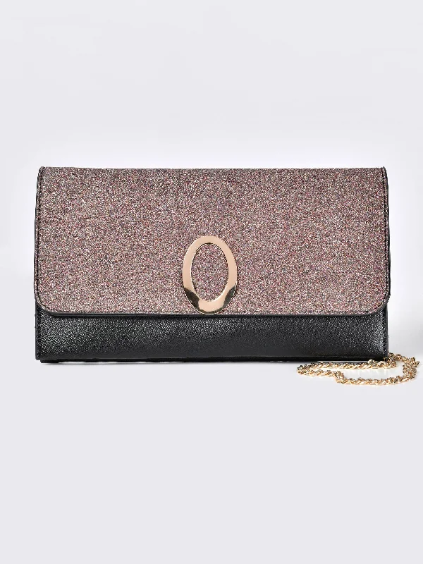 Sparkly Oblong Clutch Fashion Bags, Limited Offer