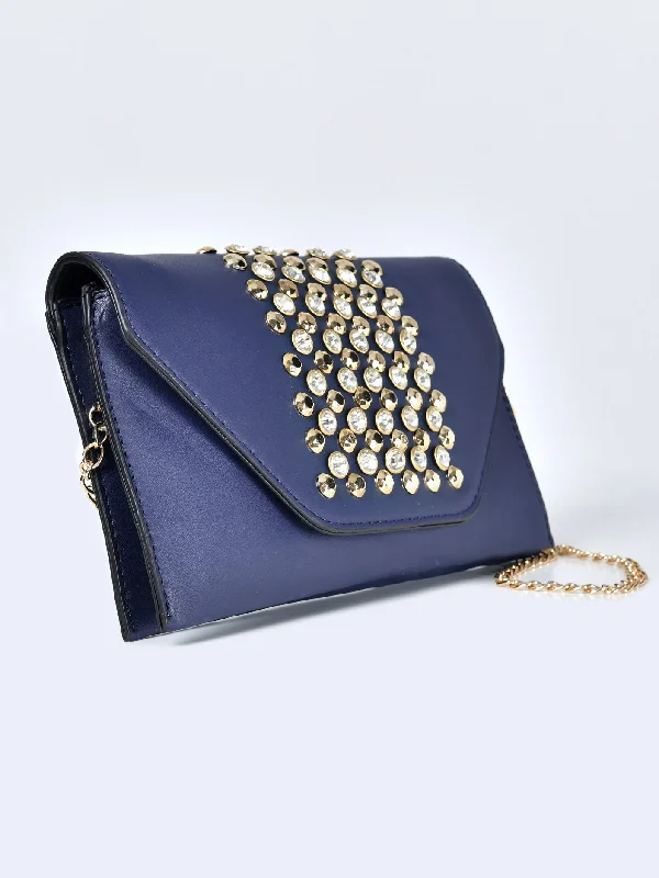 Crystal Studded Clutch Huge Handbag Markdowns – Update Your Collection Now