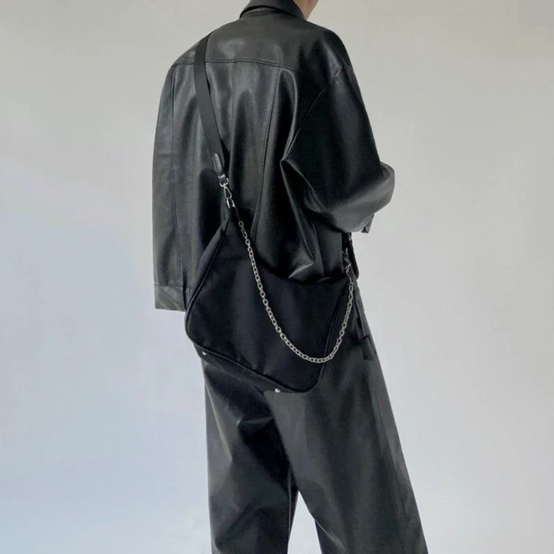 CHAIN SHOULDER MESSENGER BAG Trendy Backpacks, Huge Markdowns