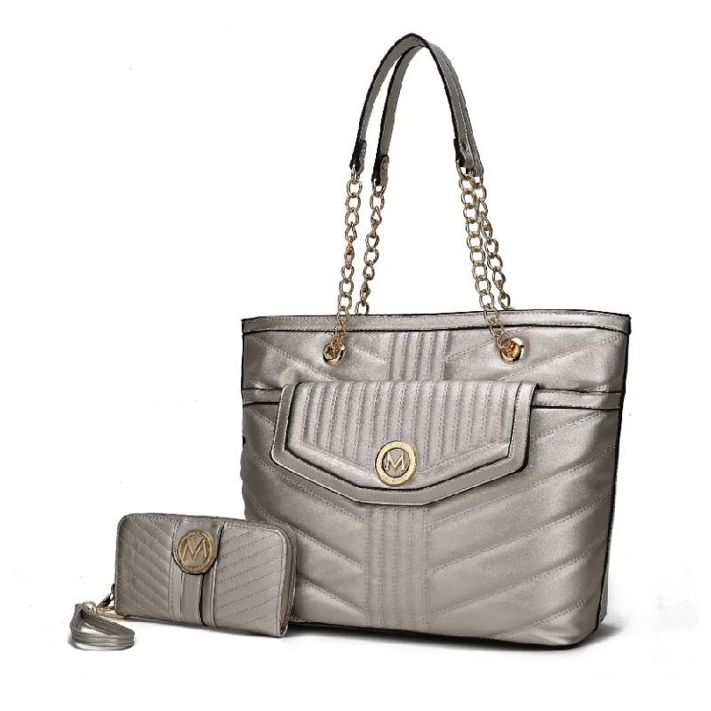 Chiari Tote Bag with Wallet – 2 pieces. Classic Totes, Exclusive Deals