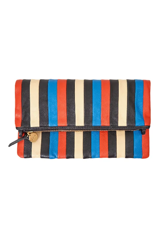 Clare V. Foldover Clutch in Multi Flash Sale On Elegant Bags – Limited Stock Available Clare V. Foldover Clutch in Multi Flash Sale On Elegant Bags – Limited Stock Available