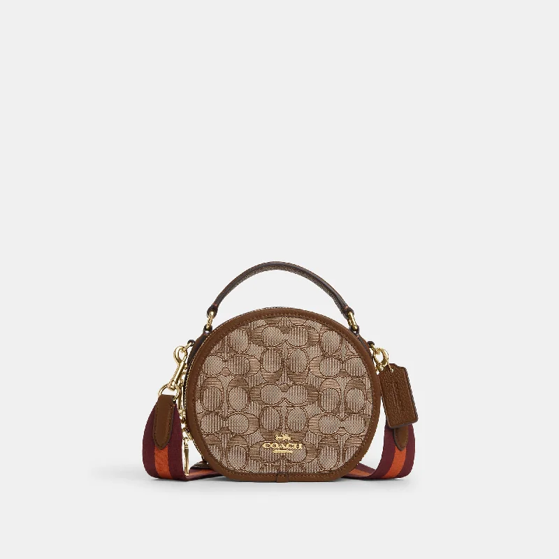 Coach Outlet Canteen Crossbody In Signature Jacquard High-End Bags, Low-End Prices Coach Outlet Canteen Crossbody In Signature Jacquard High-End Bags, Low-End Prices