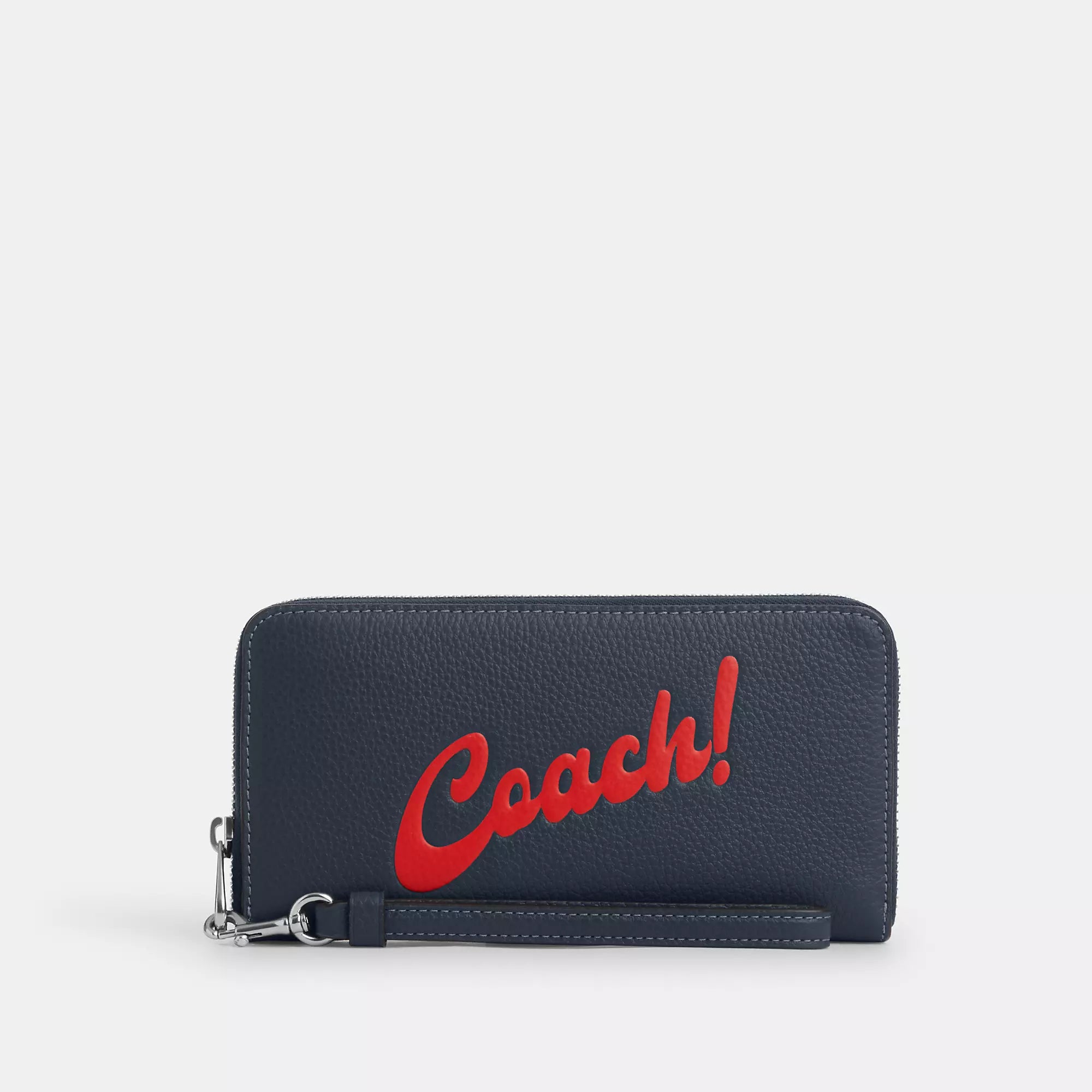 Coach Outlet Long Zip Around Wallet With Coach Graphic Iconic Fashion Bags At Unbeatable Savings