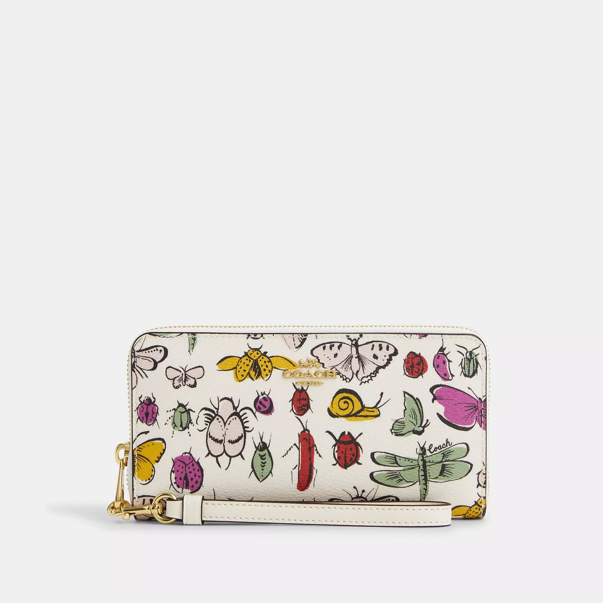 Coach Outlet Long Zip Around Wallet With Creature Print Handbag Deals You'll Love