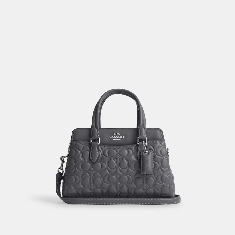 Coach Outlet Mini Darcie Carryall With Signature High-End Bags, Low-End Prices