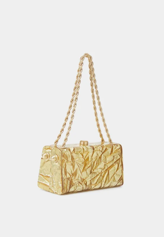 Cult Gaia Hajar Shoulder Gold Best Deals On Premium And Casual Bags – Act Fast