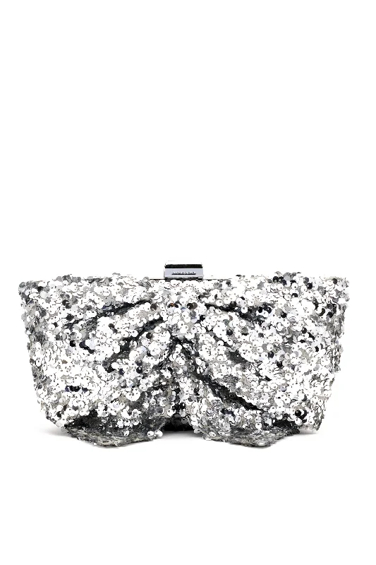 Cupids Clutch - Allover Sequin Grab Your Favorite Handbags For Less