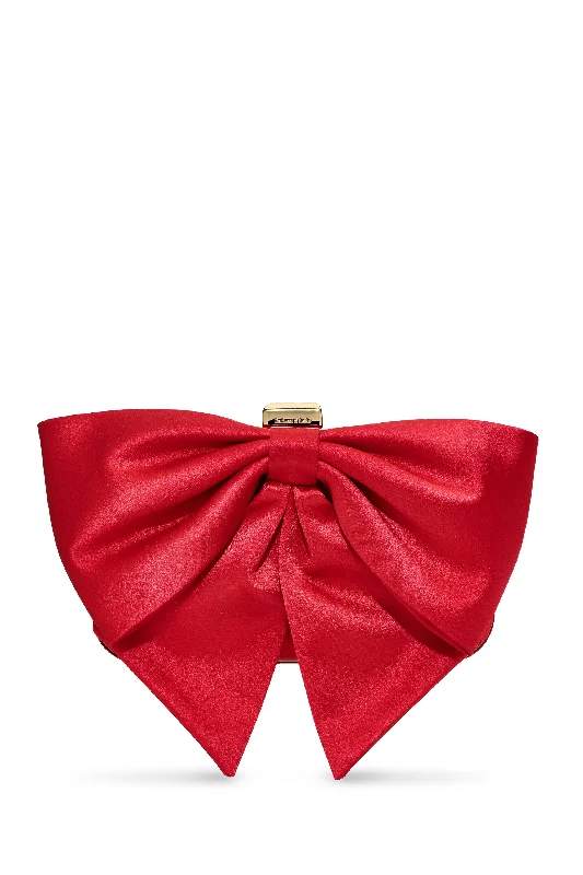Cupids Clutch - Holly Red Trendy Purses At Unbeatable Discounts
