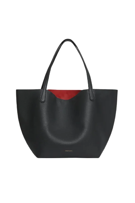 Everyday Soft Tote in Black/Flamma Trendy Purses At Exclusive Promotional Rates