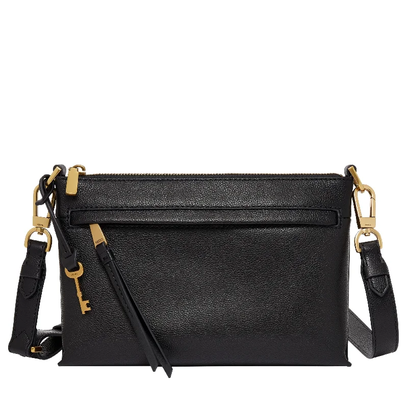 Fossil Women's Kiera Leather Small Crossbody Luxury Totes, Affordable Prices