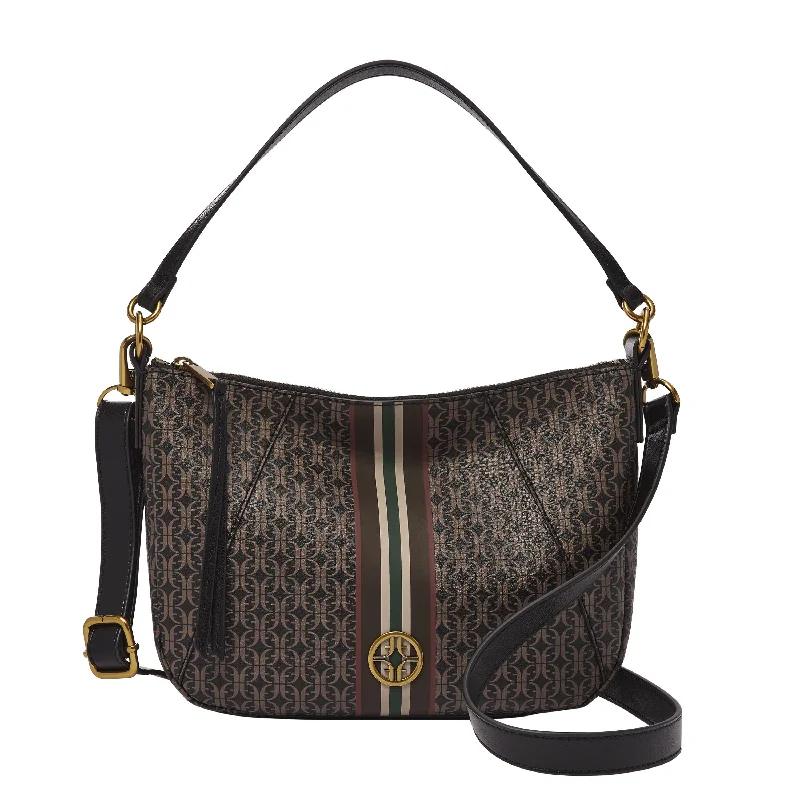 Fossil Women's Skylar Printed PVC Crossbody Trendy Purses At Unbeatable Discounts