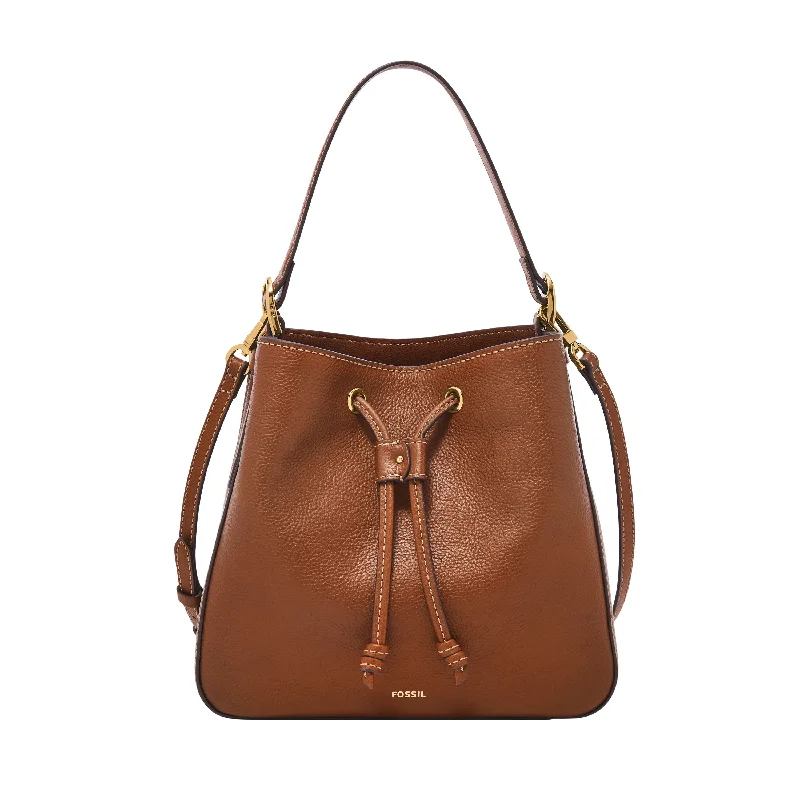 Fossil Women's Tessa LiteHide Leather Bucket Crossbody, SHB3172001 Sleek Bags, Perfect Prices Fossil Women's Tessa LiteHide Leather Bucket Crossbody, SHB3172001 Sleek Bags, Perfect Prices