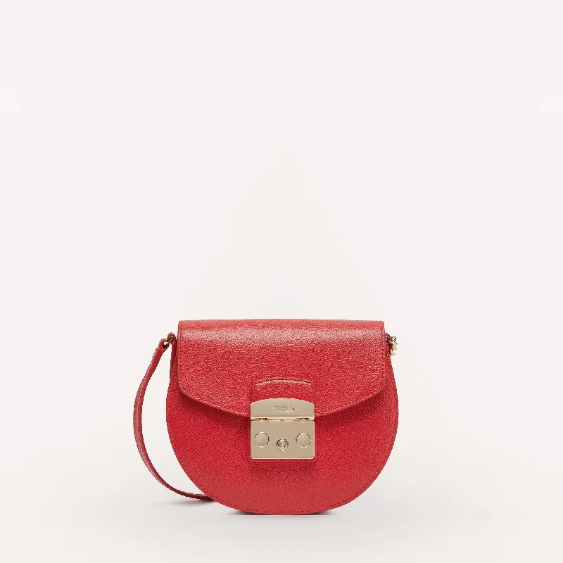 Furla Metropolis Crossbody Mini Red Everyday Elegance At Special Prices