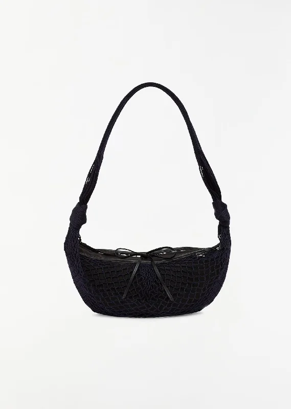 Croissant Filt Bag — Midnight Violet Must-Have Bags, Big Discounts