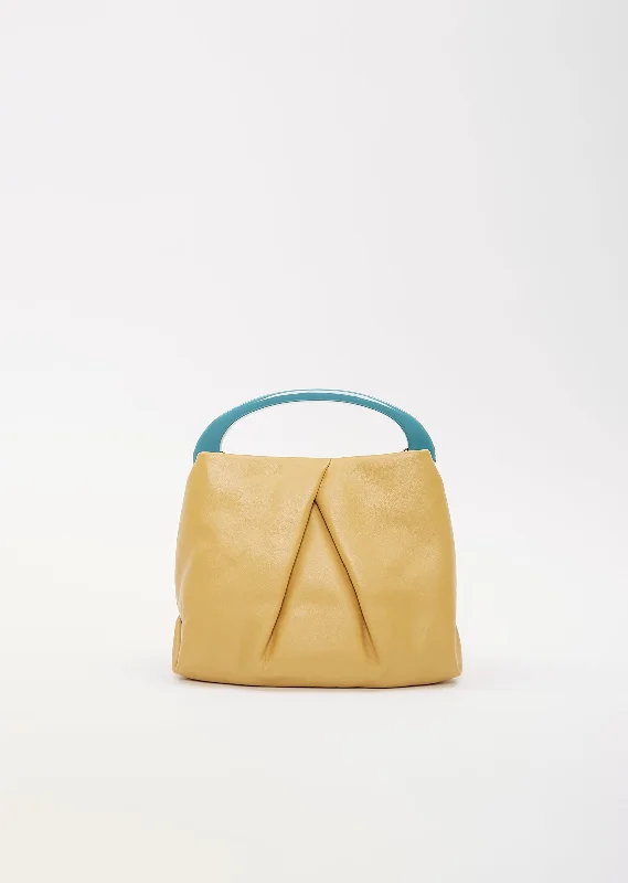 Small Handle Crisp Bag — Sand Flash Sale On Elegant Bags – Limited Stock Available Small Handle Crisp Bag — Sand Flash Sale On Elegant Bags – Limited Stock Available