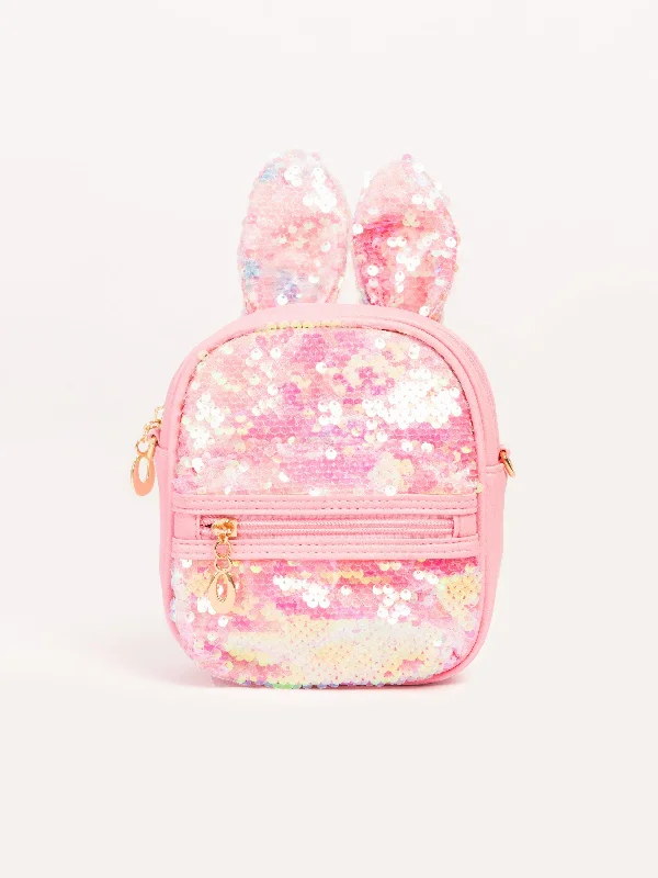 Sequin Bunny Backpack Elevate Your Style With Our Handbag Sale