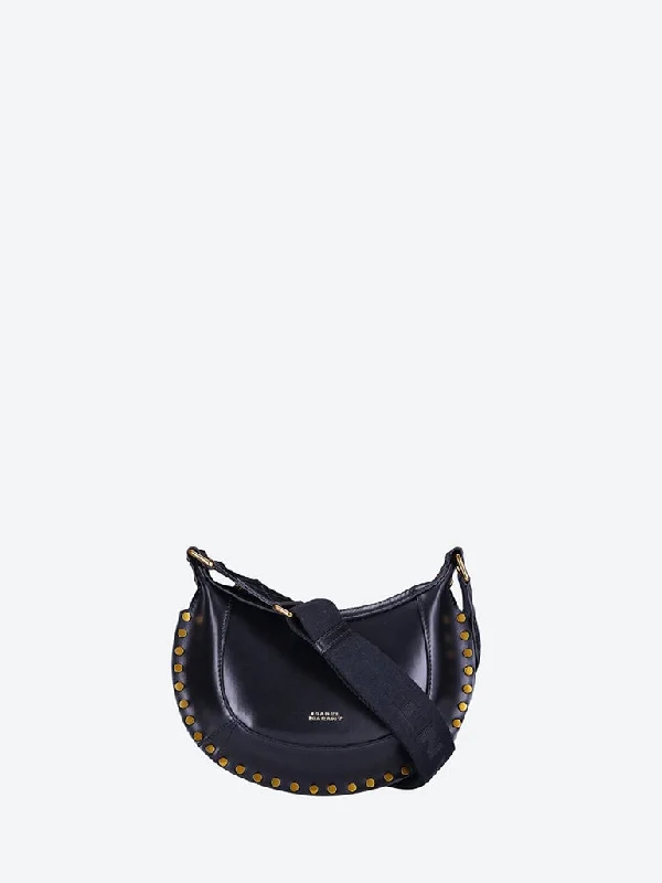 Mini moon leather shoulder bag Chic Bags, Shop Now
