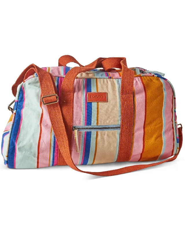 Jaipur Stripe Duffle Bag Trendy Purses With Limited-Time Offers