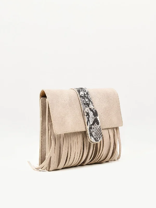 Fringe Clutch Classic And Modern Handbags Now More Affordable