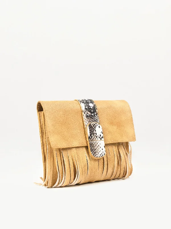 Fringe Clutch Designer Bags At Exclusive Clearance Prices