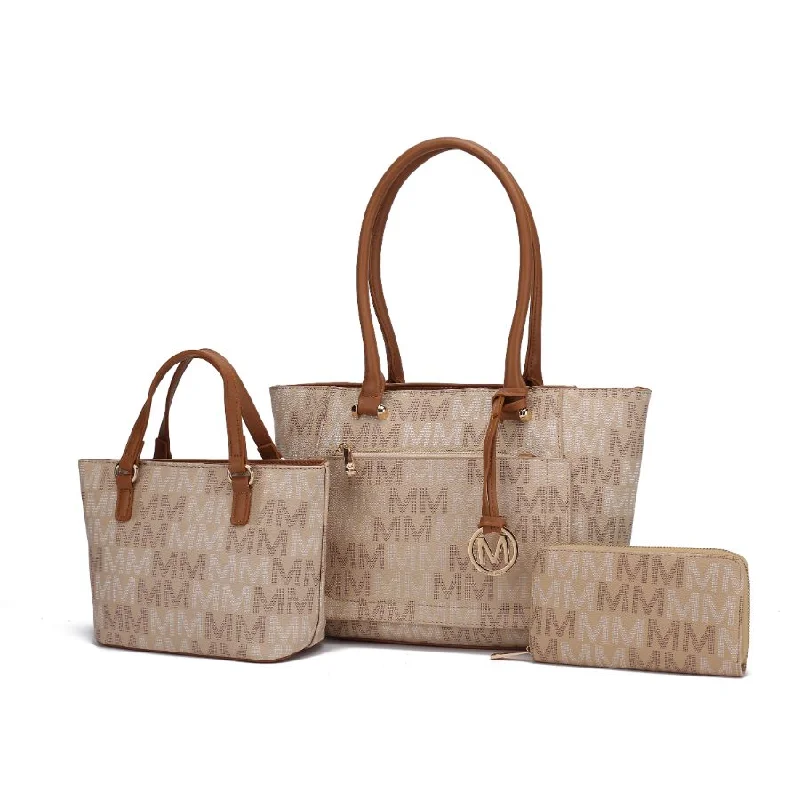 Lady II M Signature Tote & Wallet Set Premium Bags At Special Prices