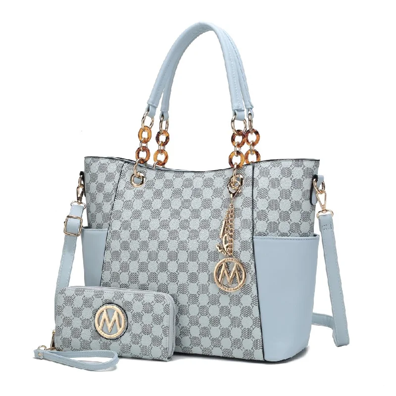 Merlina 2 PCS Women Tote Handbag with Wallet Big Savings On Totes, Crossbody Bags, And More Merlina 2 PCS Women Tote Handbag with Wallet Big Savings On Totes, Crossbody Bags, And More