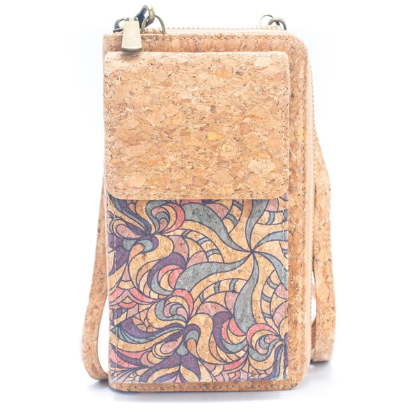 Crossbody Cork Zipper Wallet 2239 Trendy & Timeless Bags, Now On Sale