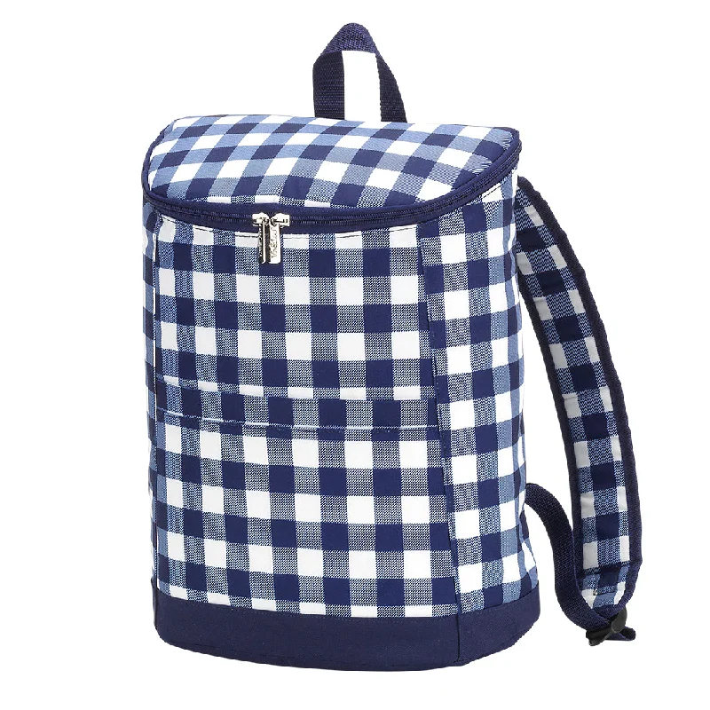 Navy Check Backpack Cooler Unmissable Deals On High-Quality Designer Bags